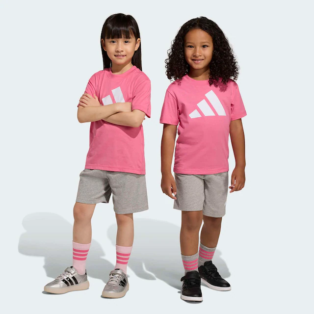 adidas Sportswear Trainingsanzug »ESSENTIALS KIDS -SET« 2 Stk. für Kinder, zweiteilig, aus Baumwolle