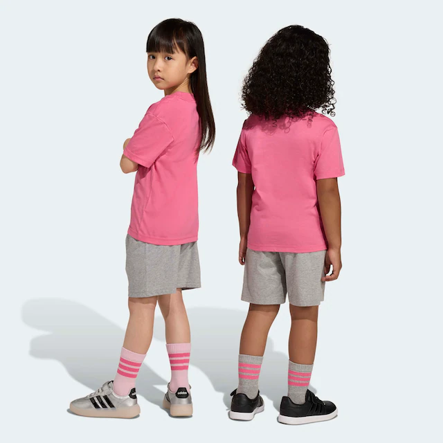 adidas Sportswear Trainingsanzug »ESSENTIALS KIDS -SET« 2 Stk. für Kinder, zweiteilig, aus Baumwolle