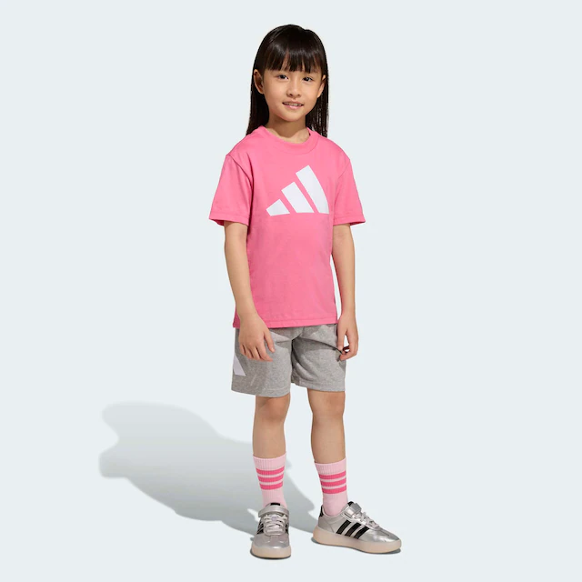 adidas Sportswear Trainingsanzug »ESSENTIALS KIDS -SET« 2 Stk. für Kinder, zweiteilig, aus Baumwolle