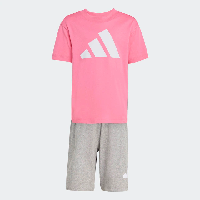 adidas Sportswear Trainingsanzug »ESSENTIALS KIDS -SET« 2 Stk. für Kinder, zweiteilig, aus Baumwolle