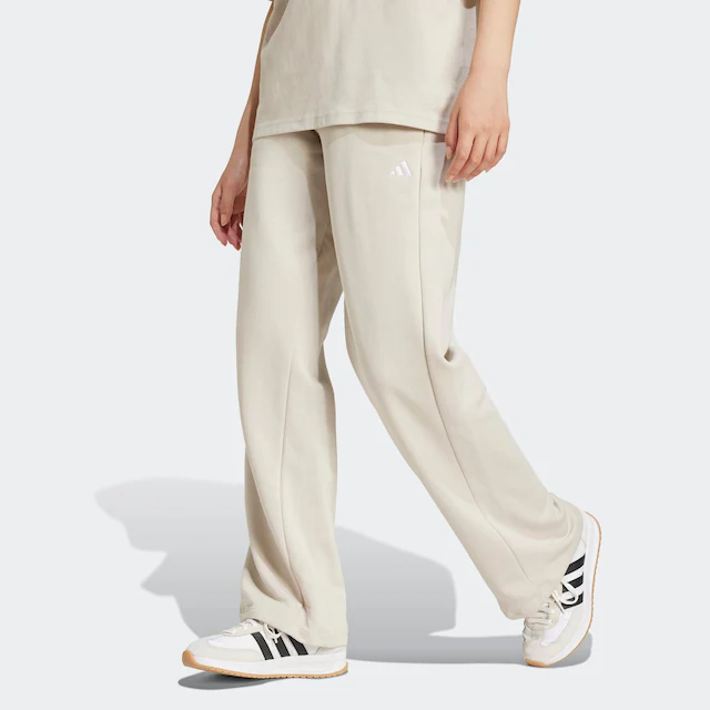 adidas Sportswear Sporthose »ESSENTIALS SMALL LOGO FEEL COZY OPEN-HEM« für Erwachsene, sportlicher Stil, mit Kordelverschluss