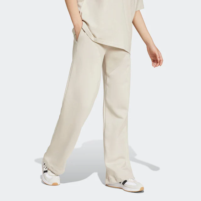 adidas Sportswear Sporthose »ESSENTIALS SMALL LOGO FEEL COZY OPEN-HEM« für Erwachsene, sportlicher Stil, mit Kordelverschluss