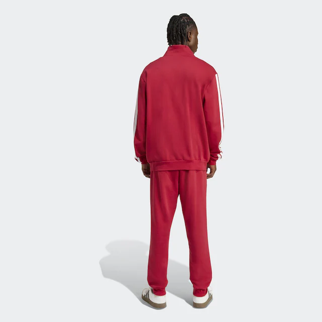 adidas Sportswear Trainingsanzug »3-STREIFEN FLEECE« 2 tlg. zweiteiliges Set, für Sportmode und Streetwear
