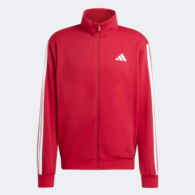 adidas Sportswear Trainingsanzug »3-STREIFEN FLEECE« 2 tlg. zweiteiliges Set, für Sportmode und Streetwear