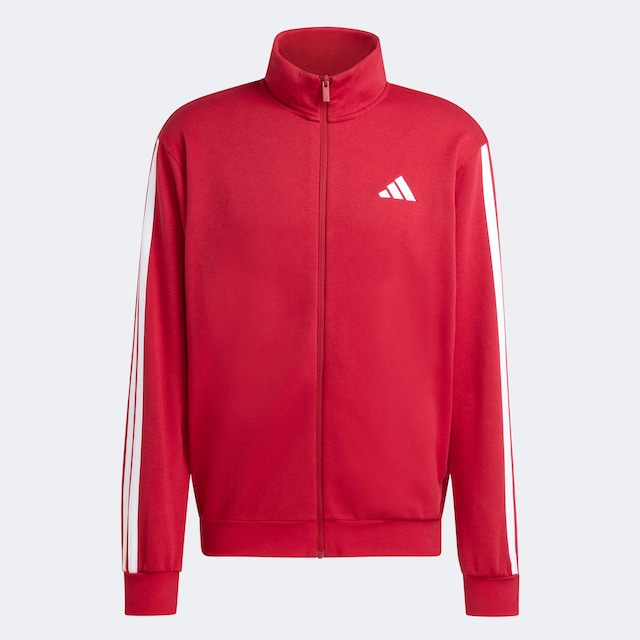 adidas Sportswear Trainingsanzug »3-STREIFEN FLEECE« 2 tlg. zweiteiliges Set, für Sportmode und Streetwear