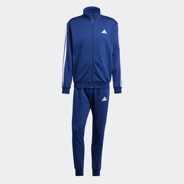 adidas Sportswear Trainingsanzug »3-STREIFEN FLEECE« 2 tlg. zweiteiliges Set, für Sportmode und Streetwear