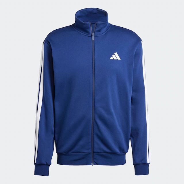 adidas Sportswear Trainingsanzug »3-STREIFEN FLEECE« 2 tlg. zweiteiliges Set, für Sportmode und Streetwear