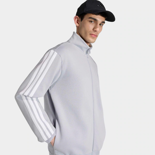 adidas Sportswear Trainingsanzug »3-STREIFEN FLEECE« 2 tlg. zweiteiliges Set, für Sportmode und Streetwear