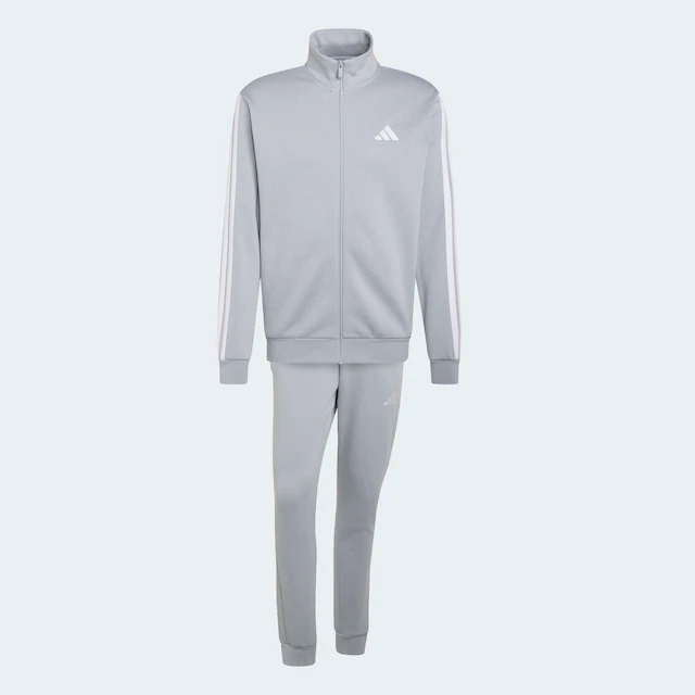 adidas Sportswear Trainingsanzug »3-STREIFEN FLEECE« 2 tlg. zweiteiliges Set, für Sportmode und Streetwear