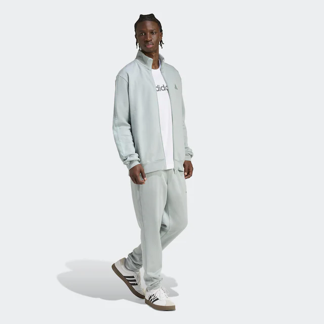 adidas Sportswear Trainingsanzug »3-STREIFEN FLEECE« 2 tlg. zweiteiliges Set, für Sportmode und Streetwear