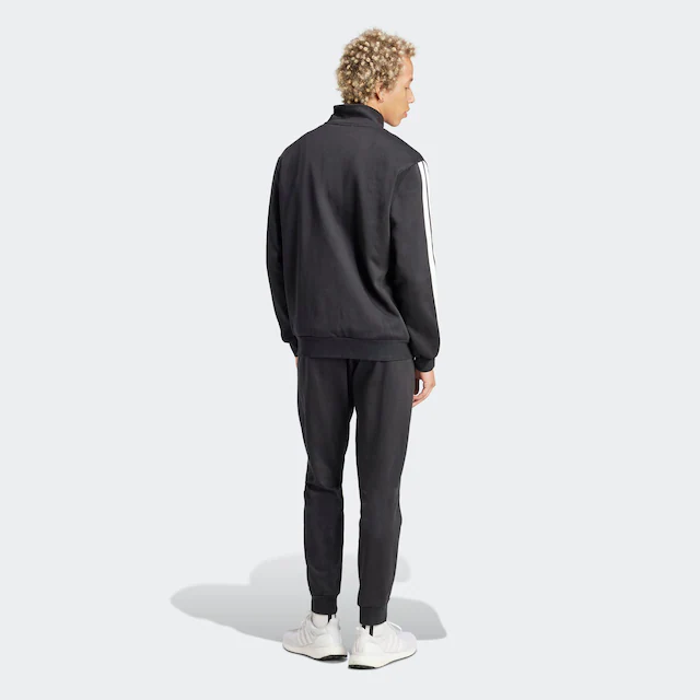 adidas Sportswear Trainingsanzug »3-STREIFEN FLEECE« 2 tlg. zweiteiliges Set, für Sportmode und Streetwear