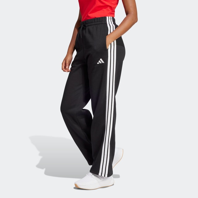 adidas Sportswear Sporthose »ESSENTIALS 3-STREIFEN OPEN-HEM FRENCH TERRY«