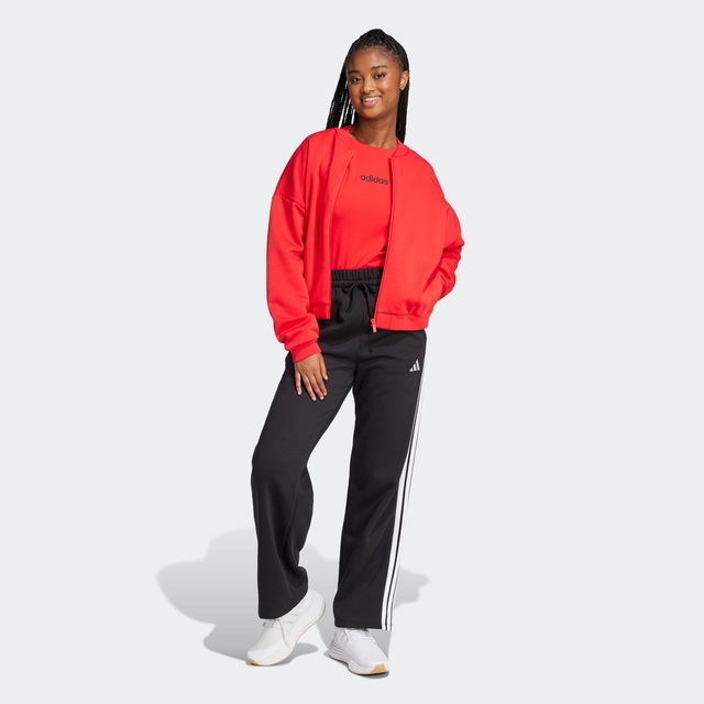 adidas Sportswear Sporthose »ESSENTIALS 3-STREIFEN OPEN-HEM FRENCH TERRY«