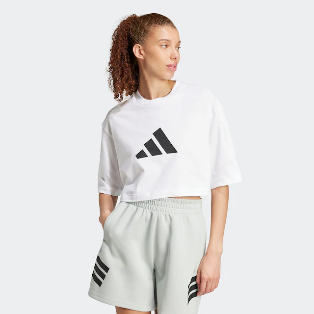 adidas Sportswear T-Shirt »FUTURE ICONS 3 BAR LOGO« klassischer Rundhalsausschnitt, sportlicher Stil, ohne Verschluss