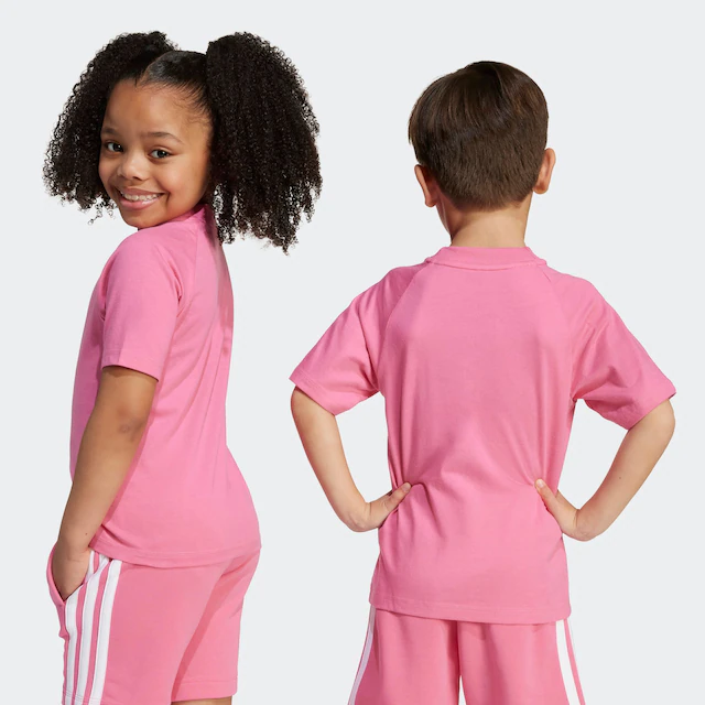 adidas Sportswear T-Shirt »ESSENTIALS KIDS« für Kinder, Rundhalsausschnitt, ohne Verschluss, weiches Material