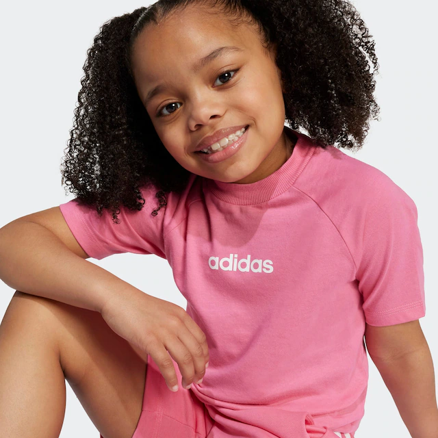 adidas Sportswear T-Shirt »ESSENTIALS KIDS« für Kinder, Rundhalsausschnitt, ohne Verschluss, weiches Material
