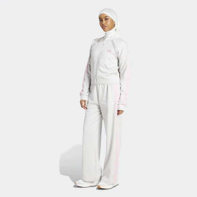 adidas Sportswear Trainingsanzug »TEAMSPORT« 2 Stk. Jacke schmal geschnitten; Hose regulär geschnitten, hoher Bund