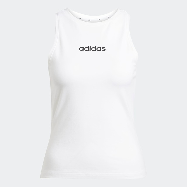 adidas Sportswear Tanktop »ESSENTIALS LINEAR SLIM COTTON«