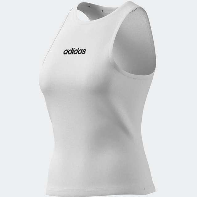 adidas Sportswear Tanktop »ESSENTIALS LINEAR SLIM COTTON«