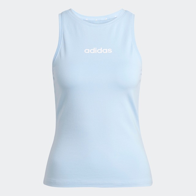 adidas Sportswear Tanktop »ESSENTIALS LINEAR SLIM COTTON«