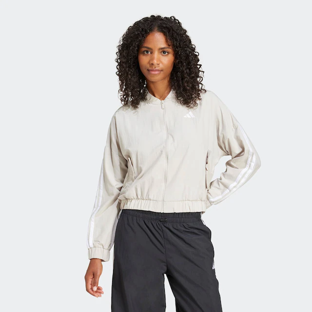 adidas Sportswear Bomberjacke »ESSENTIALS 3-STREIFEN LIFESTYLE WOVEN«