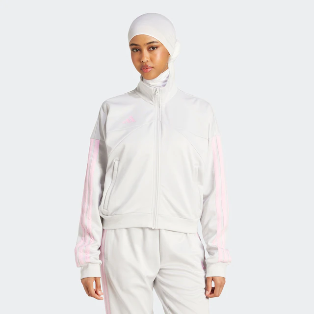 adidas Sportswear Trainingsjacke »TIRO CUT 3-STREIFEN« für Erwachsene, mit geradem Rumpfabschluss