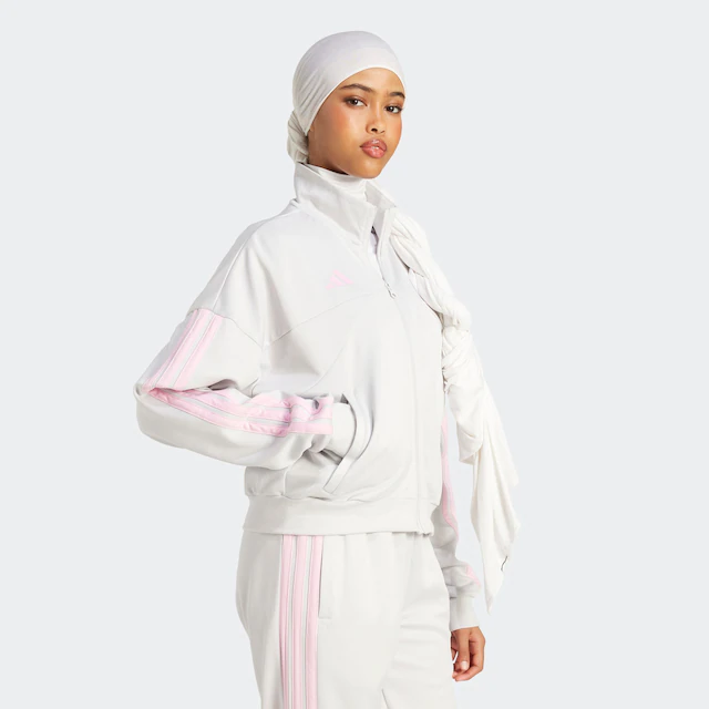 adidas Sportswear Trainingsjacke »TIRO CUT 3-STREIFEN« für Erwachsene, mit geradem Rumpfabschluss