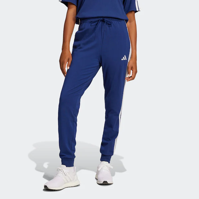 adidas Sportswear Sporthose »ESSENTIALS 3-STREIFEN« für Erwachsene, aus Baumwolle und Elasthan, mit Kordelverschluss