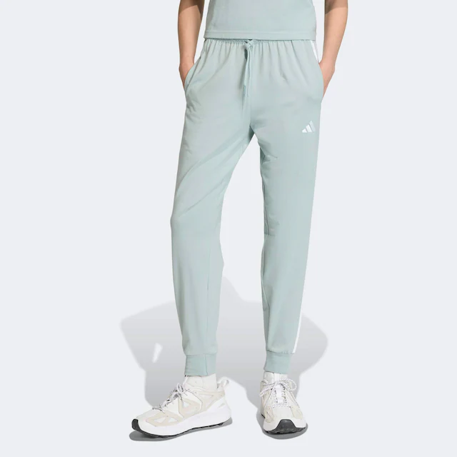 adidas Sportswear Sporthose »ESSENTIALS 3-STREIFEN« für Erwachsene, aus Baumwolle und Elasthan, mit Kordelverschluss