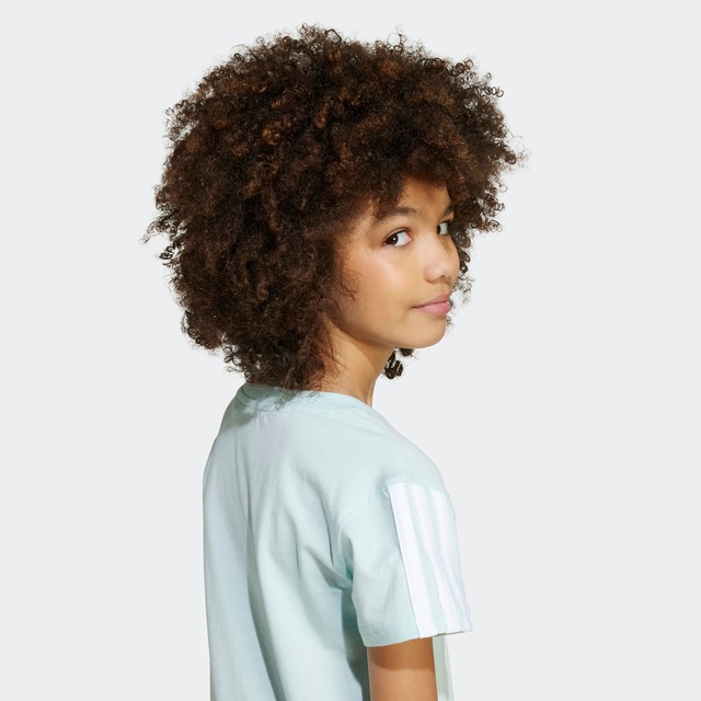 adidas Sportswear T-Shirt »ESSENTIALS KIDS« für Kinder, mit Rundhalsausschnitt, ohne Verschluss, aus Baumwolle