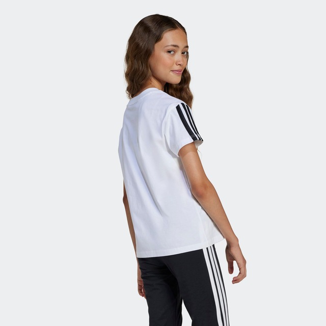 adidas Sportswear T-Shirt »ESSENTIALS KIDS« für Kinder, mit Rundhalsausschnitt, ohne Verschluss, aus Baumwolle