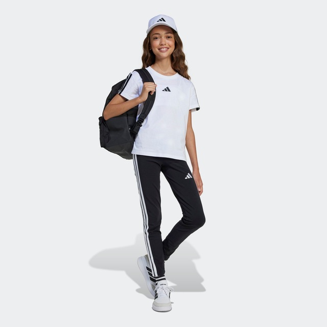 adidas Sportswear T-Shirt »ESSENTIALS KIDS« für Kinder, mit Rundhalsausschnitt, ohne Verschluss, aus Baumwolle