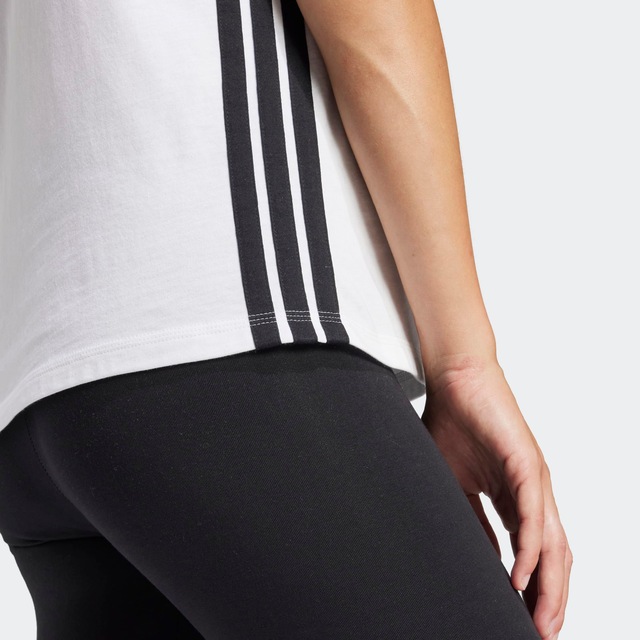 adidas Sportswear Tanktop »ESSENTIALS 3-STREIFEN COTTON LIFESTYLE« mit Rundhalsausschnitt, ohne Verschluss, für Erwachsene, aus Baumwolle