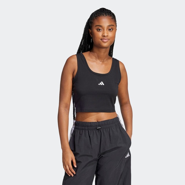 adidas Sportswear Tanktop »ESSENTIALS SMALL LOGO COTTON LIFESTYLE« schmale Passform, leichtes und luftiges Design