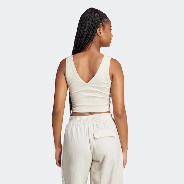 adidas Sportswear Tanktop »ESSENTIALS SMALL LOGO COTTON LIFESTYLE« schmale Passform, leichtes und luftiges Design