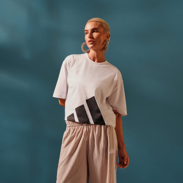 adidas Sportswear T-Shirt »ESSENTIALS BIG LOGO BOYFRIEND«