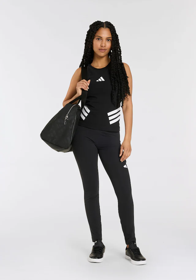 adidas Sportswear Trainingstights »ESSENTIALS BIG LOGO COTTON LEGGINGS« mit hohem Bund, aus Baumwolle und Elasthan, stretchig