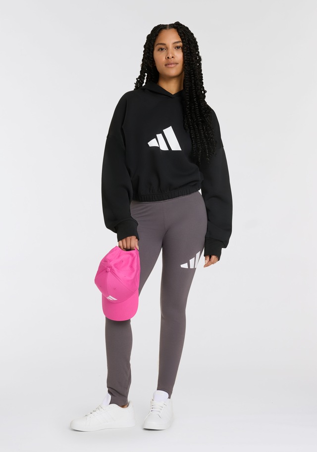 adidas Sportswear Trainingstights »ESSENTIALS BIG LOGO COTTON LEGGINGS« mit hohem Bund, aus Baumwolle und Elasthan, stretchig