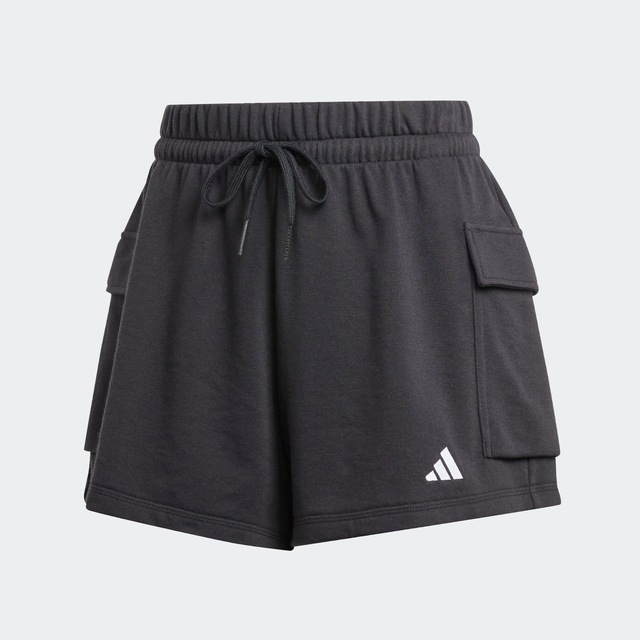 adidas Sportswear Shorts »ESSENTIALS SMALL LOGO FRENCH TERRY« lockere Passform, mit Kordelverschluss, aus weichem French Terry