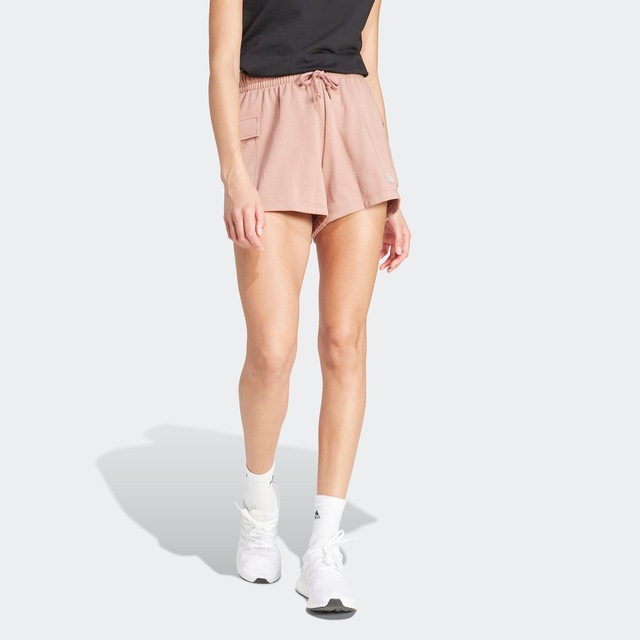 adidas Sportswear Shorts »ESSENTIALS SMALL LOGO FRENCH TERRY« lockere Passform, mit Kordelverschluss, aus weichem French Terry