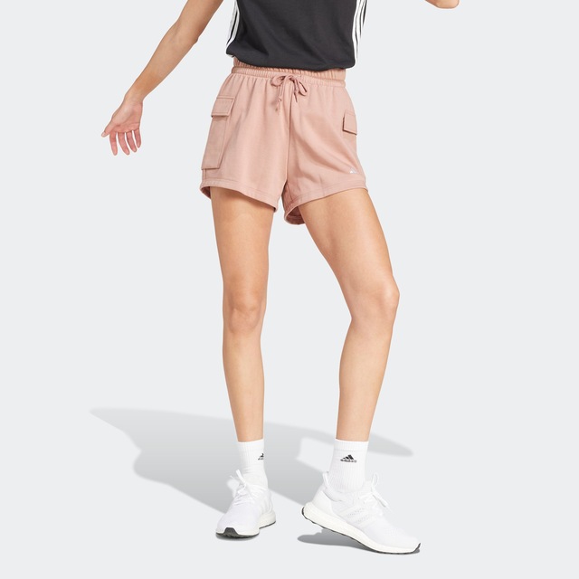 adidas Sportswear Shorts »ESSENTIALS SMALL LOGO FRENCH TERRY« lockere Passform, mit Kordelverschluss, aus weichem French Terry