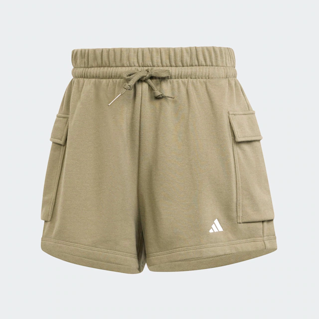 adidas Sportswear Shorts »ESSENTIALS SMALL LOGO FRENCH TERRY« lockere Passform, mit Kordelverschluss, aus weichem French Terry