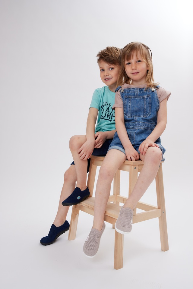 Leguano Barfußschuh »LEGUANITO SCIO« , Sneaker, Slipper, Schlupfschuh, Komfortschuh im Knitwear Look