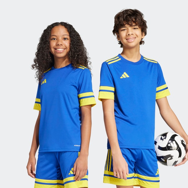 adidas Performance Fußballtrikot »SQUADRA 25 KIDS TRIKOT« für Kinder, mit AEROREADY-Technologie, aus Polyester, Kurzarmdesign