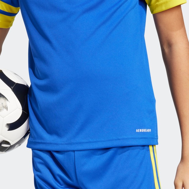 adidas Performance Fußballtrikot »SQUADRA 25 KIDS TRIKOT« für Kinder, mit AEROREADY-Technologie, aus Polyester, Kurzarmdesign