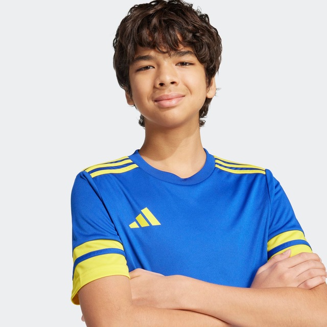 adidas Performance Fußballtrikot »SQUADRA 25 KIDS TRIKOT« für Kinder, mit AEROREADY-Technologie, aus Polyester, Kurzarmdesign