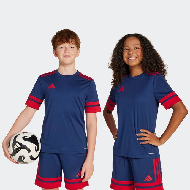 adidas Performance Fußballtrikot »SQUADRA 25 KIDS TRIKOT« für Kinder, mit AEROREADY-Technologie, aus Polyester, Kurzarmdesign