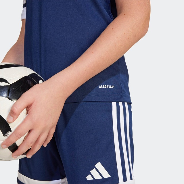 adidas Performance Fußballtrikot »SQUADRA 25 KIDS TRIKOT« für Kinder, mit AEROREADY-Technologie, aus Polyester, Kurzarmdesign