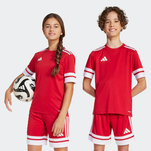 adidas Performance Fußballtrikot »SQUADRA 25 KIDS TRIKOT« für Kinder, mit AEROREADY-Technologie, aus Polyester, Kurzarmdesign