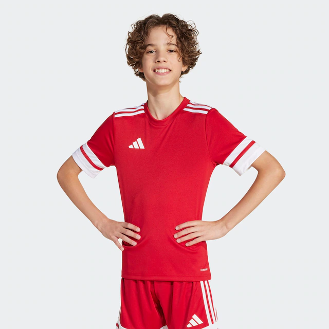 adidas Performance Fußballtrikot »SQUADRA 25 KIDS TRIKOT« für Kinder, mit AEROREADY-Technologie, aus Polyester, Kurzarmdesign